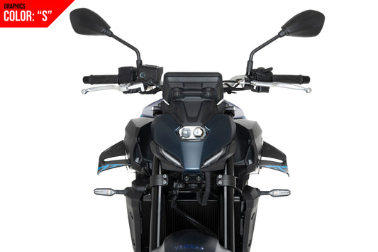PUIG D12 Spoiler | mit ABE | graphics | passend für Yamaha MT-07 / Y-AMT - Modelle (2025-2026)