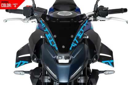 PUIG D12 Spoiler | mit ABE | graphics | passend für Yamaha MT-07 / Y-AMT - Modelle (2025-2026)