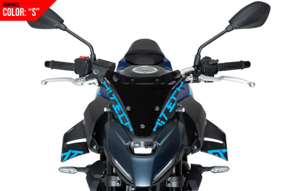 PUIG D12 Spoiler | mit ABE | graphics | passend für Yamaha MT-07 / Y-AMT - Modelle (2025-2026)