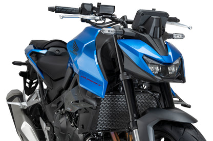 PUIG D12 Spoiler | mit ABE | carbon-look | passend für Honda CB 750 Hornet / E-Clutch - Modelle (2025-2026)