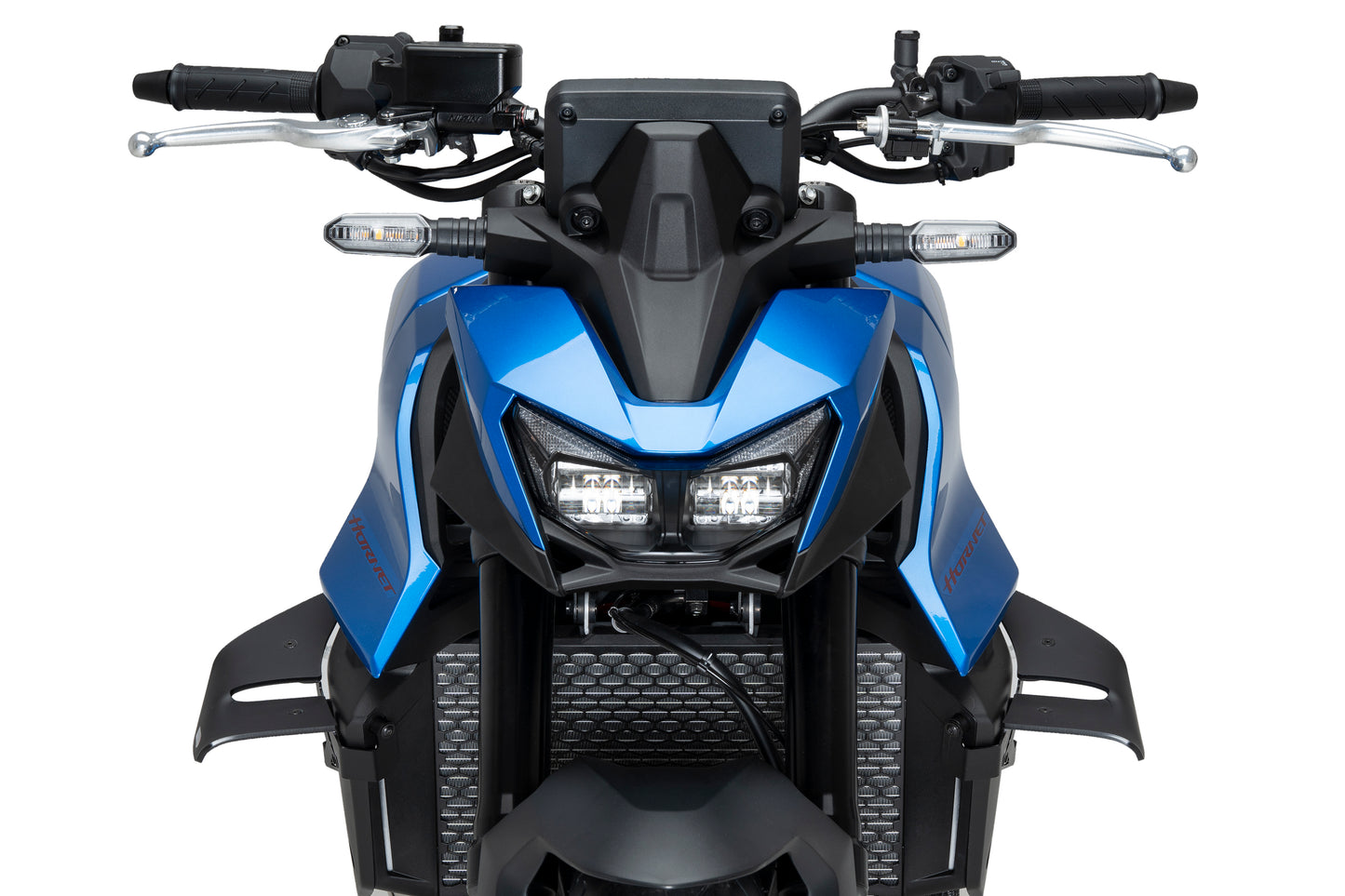 PUIG D12 Spoiler | mit ABE | matt-schwarz | passend für Honda CB 750 Hornet / E-Clutch - Modelle (2025-2026)
