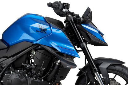 PUIG D12 Spoiler | mit ABE | matt-schwarz | passend für Honda CB 750 Hornet / E-Clutch - Modelle (2025-2026)