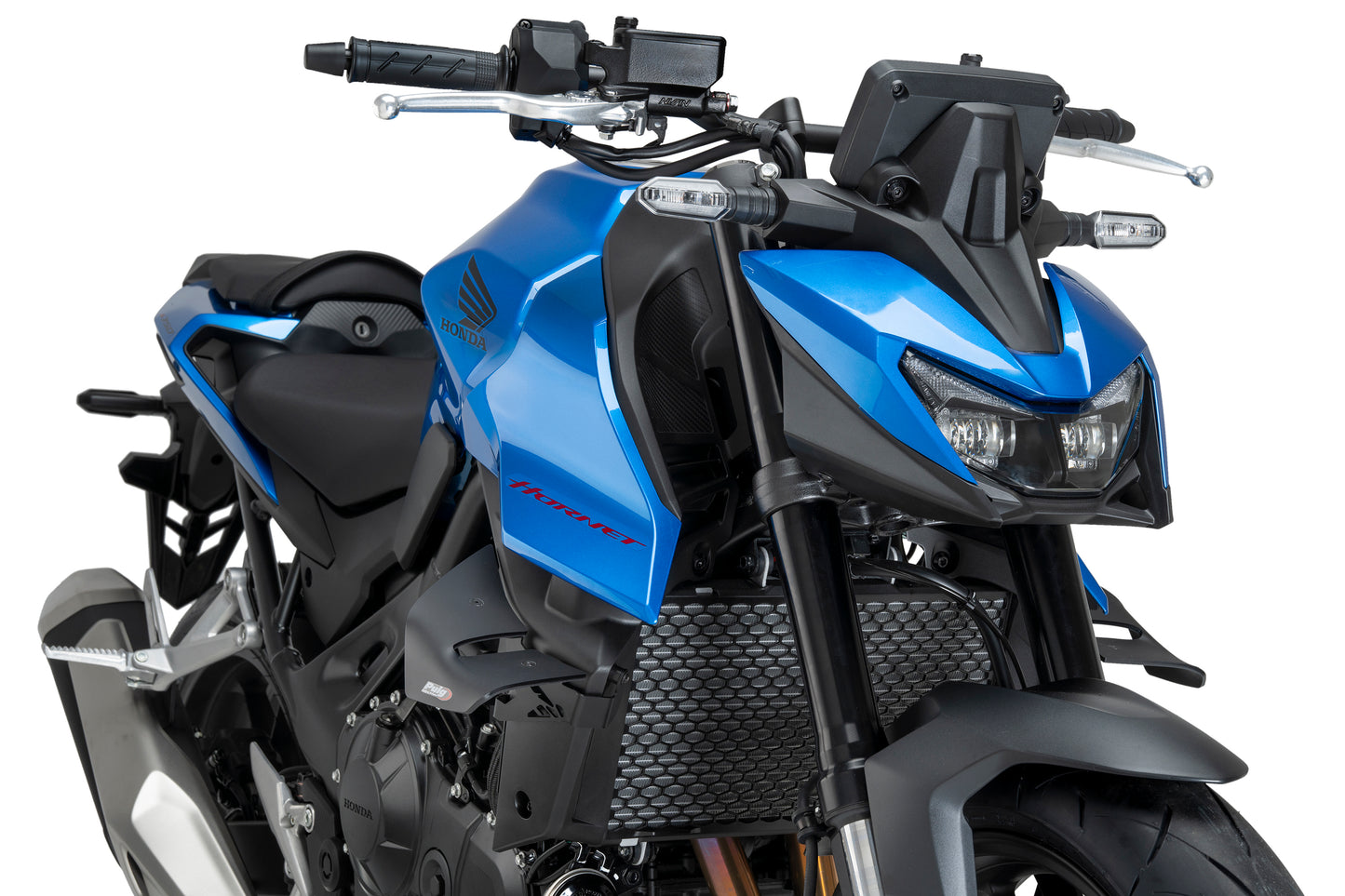 PUIG D12 Spoiler | mit ABE | matt-schwarz | passend für Honda CB 750 Hornet / E-Clutch - Modelle (2025-2026)