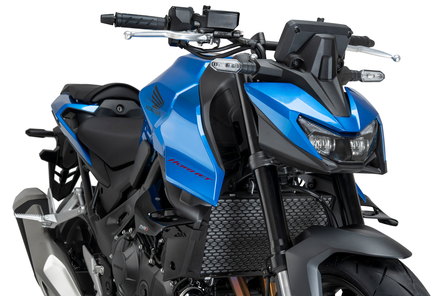 PUIG D12 Spoiler | mit ABE | schwarz | passend für Honda CB 750 Hornet / E-Clutch - Modelle (2025-2026)