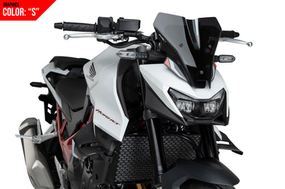 PUIG D12 Spoiler | mit ABE | graphics | passend für Honda CB 750 Hornet / E-Clutch - Modelle (2025-2026)