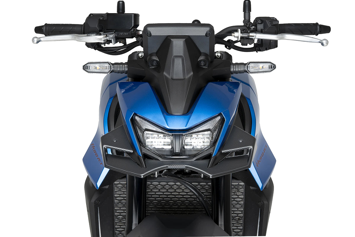 Spoiler anteriore PUIG Downforce Naked | con omologazione ABE | effetto carbonio | adatto per modelli Honda CB 750 Hornet / E-CLUTCH (2025-2026)