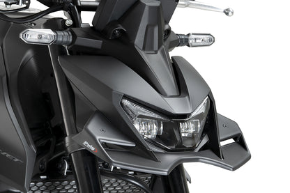 Spoiler anteriore Downforce Naked PUIG | con omologazione ABE | nero opaco | adatto per modelli Honda CB 750 Hornet / E-CLUTCH (2025-2026)