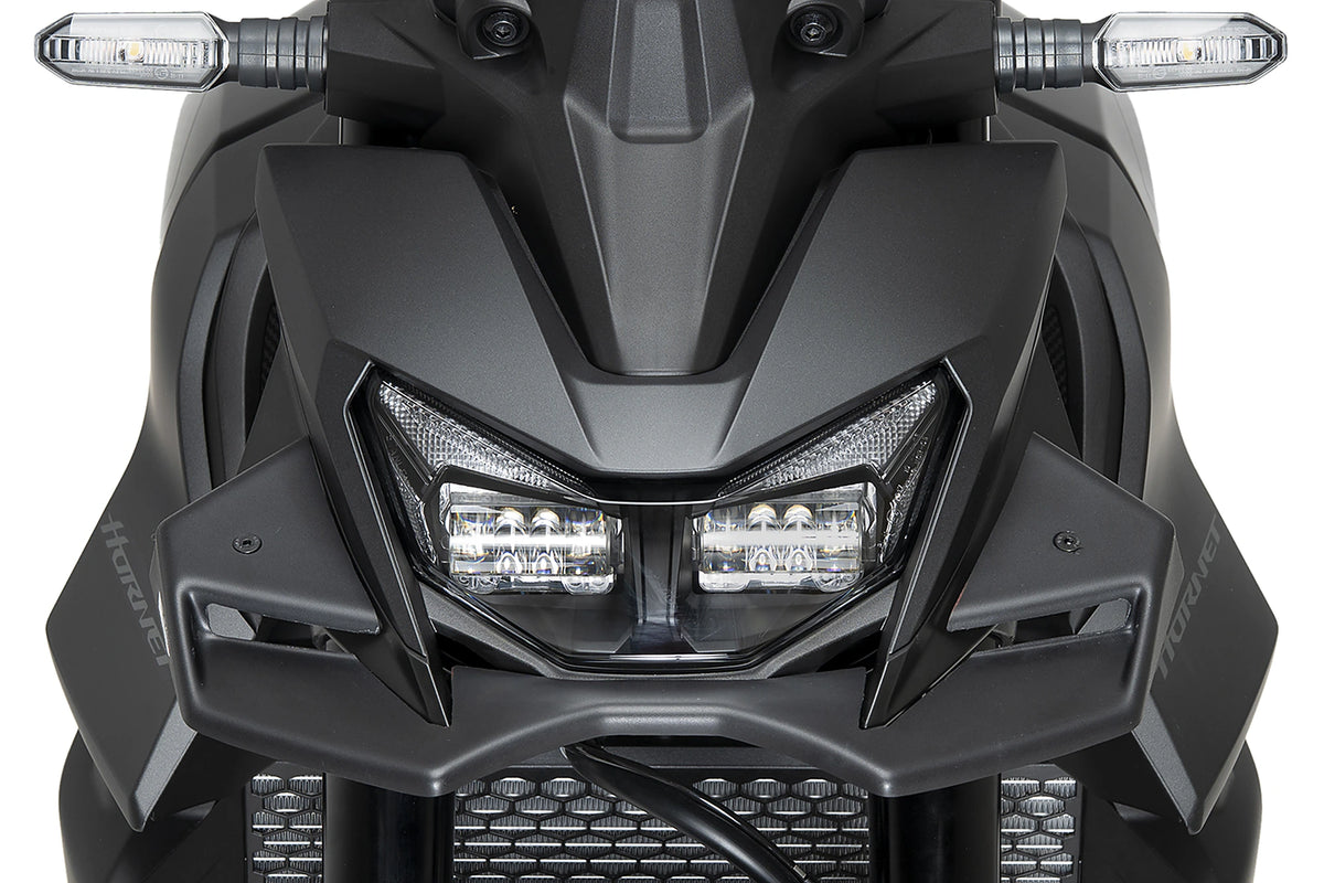 Spoiler anteriore Downforce Naked PUIG | con omologazione ABE | nero opaco | adatto per modelli Honda CB 750 Hornet / E-CLUTCH (2025-2026)