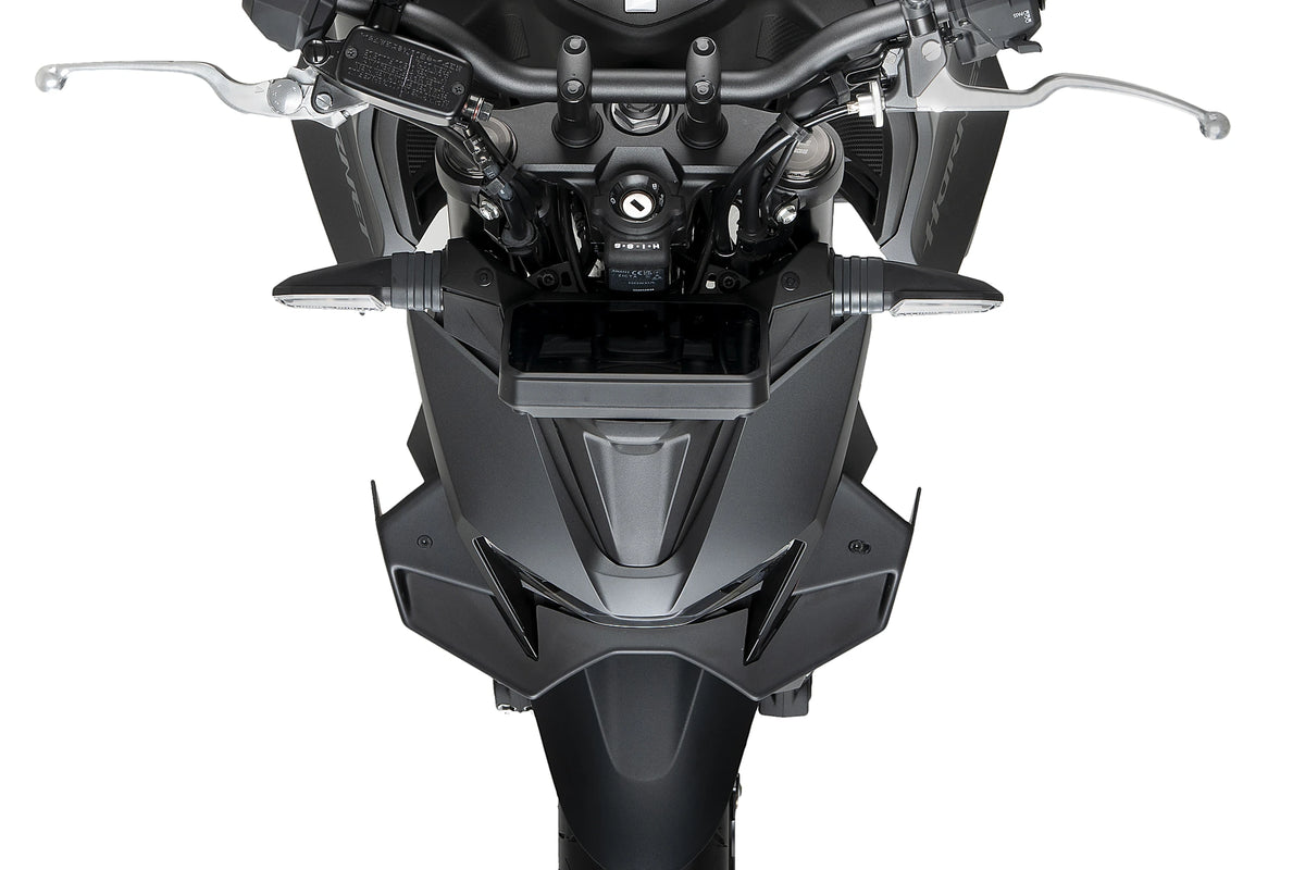 Spoiler anteriore Downforce Naked PUIG | con omologazione ABE | nero opaco | adatto per modelli Honda CB 750 Hornet / E-CLUTCH (2025-2026)