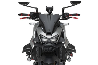 Spoiler anteriore Downforce Naked PUIG | con omologazione ABE | nero opaco | adatto per modelli Honda CB 750 Hornet / E-CLUTCH (2025-2026)