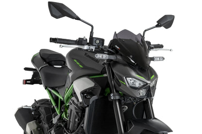 PUIG New Generation Sport Windschield | ABE | stark-getönt | passend für Kawasaki Z900 / SE - Modelle (2025-2026)