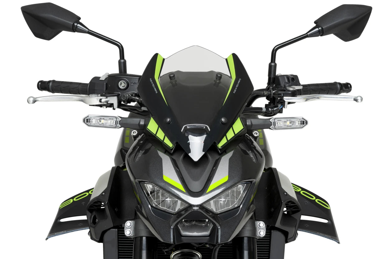 PUIG New Generation Sport Windschield | ABE | graphics | passend für Kawasaki Z900 / SE - Modelle (2025-2026)