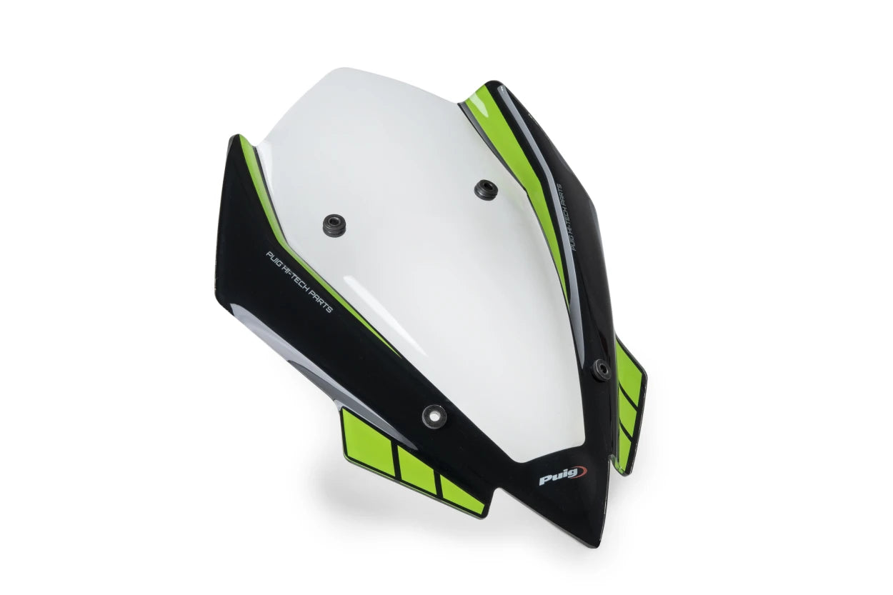 PUIG New Generation Sport Windschield | ABE | graphics | passend für Kawasaki Z900 / SE - Modelle (2025-2026)