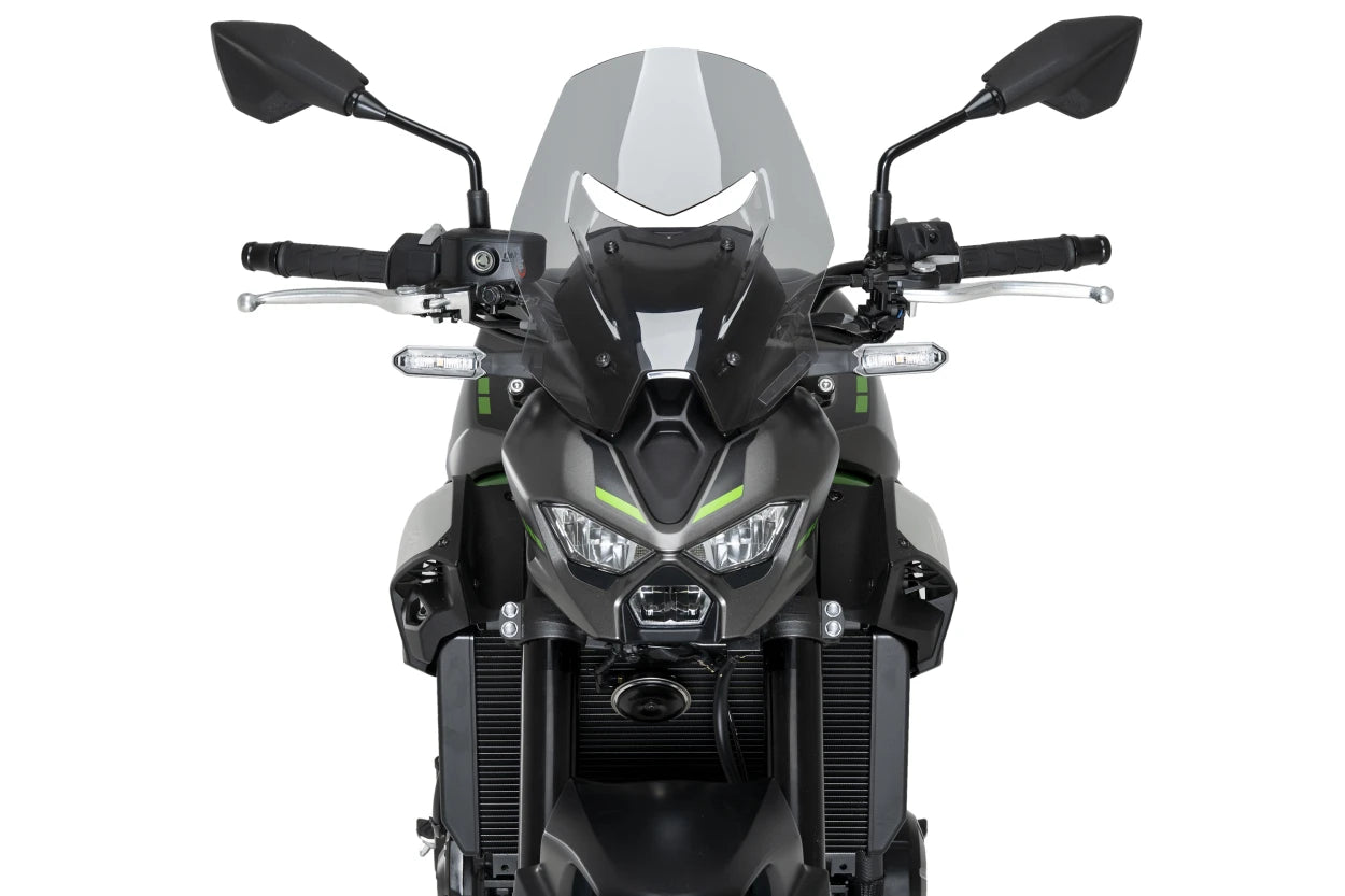 PUIG New Generation Touring Windschield | ABE | getönt | passend für Kawasaki Z900 / SE - Modelle (2025-2026)