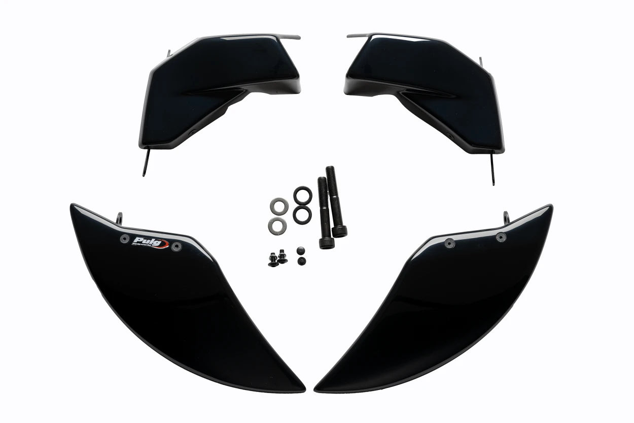 PUIG Brake Cooler 2.0 | ABE | schwarz | passend für Kawasaki Z900 / SE - Modelle (2025-2026)