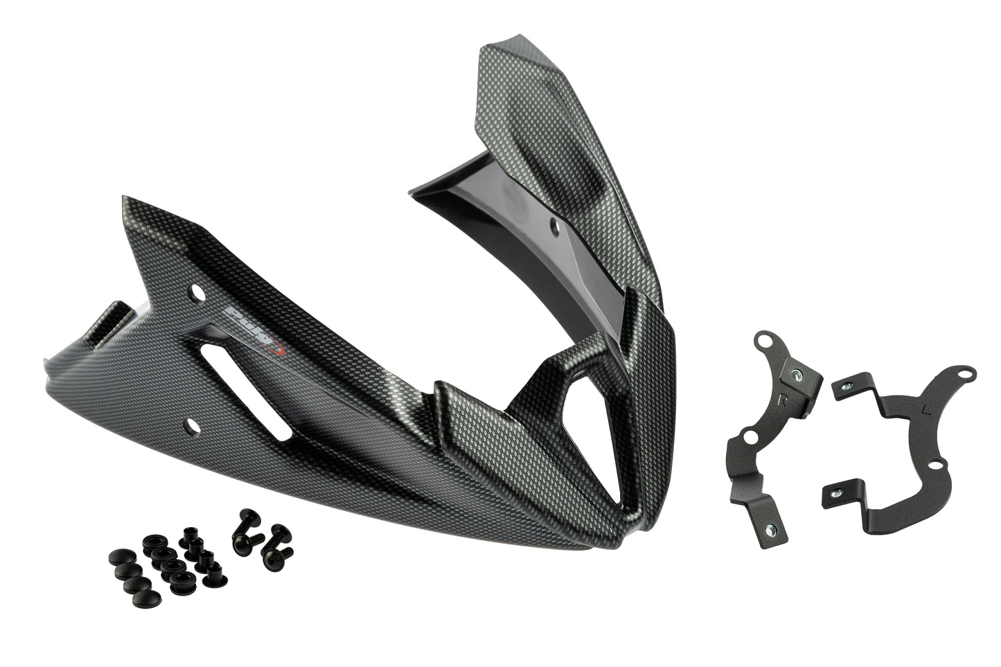 PUIG Bugspoiler | mit ABE | carbon-look | passend für KTM 390 Duke - Modelle (2021-2025)