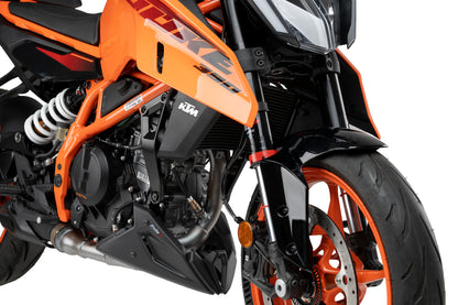PUIG Bugspoiler | mit ABE | matt-schwarz | passend für KTM 390 Duke - Modelle (2021-2025)