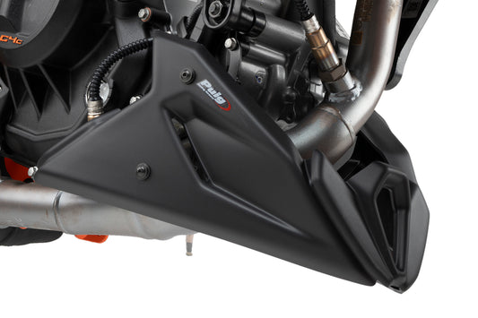 PUIG Bugspoiler | mit ABE | matt-schwarz | passend für KTM 390 Duke - Modelle (2021-2025)