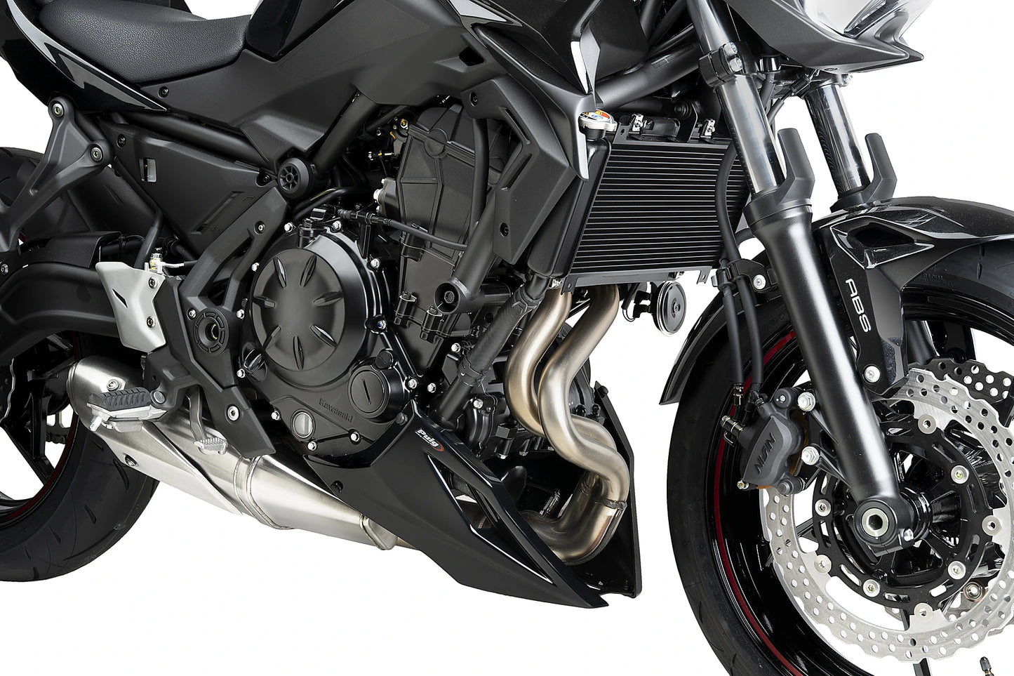 PUIG Bugspoiler | mit ABE | schwarz | passend für Kawasaki Z650 - Modelle (2020-2026)