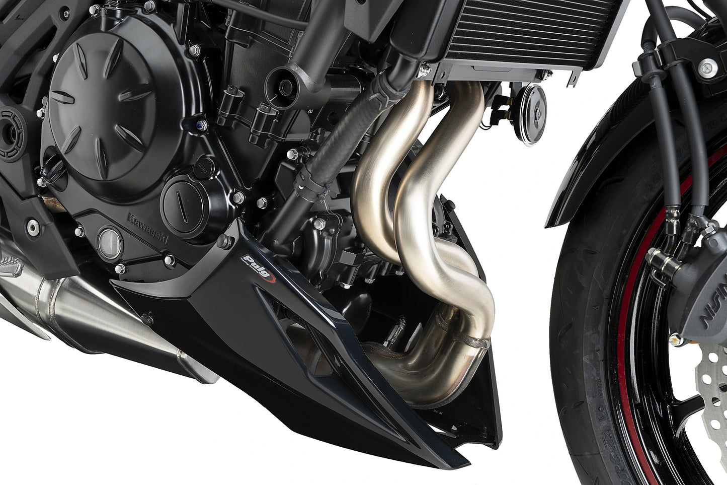PUIG Bugspoiler | mit ABE | schwarz | passend für Kawasaki Z650 - Modelle (2020-2026)