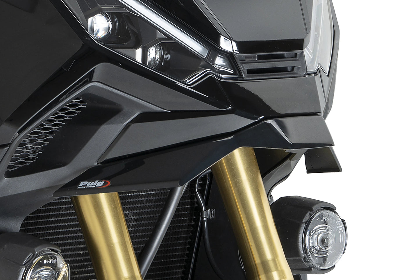 PUIG Downforce Naked Front Spoiler | mit ABE | schwarz | passend für Honda X-ADV - Modelle (2025-2026)