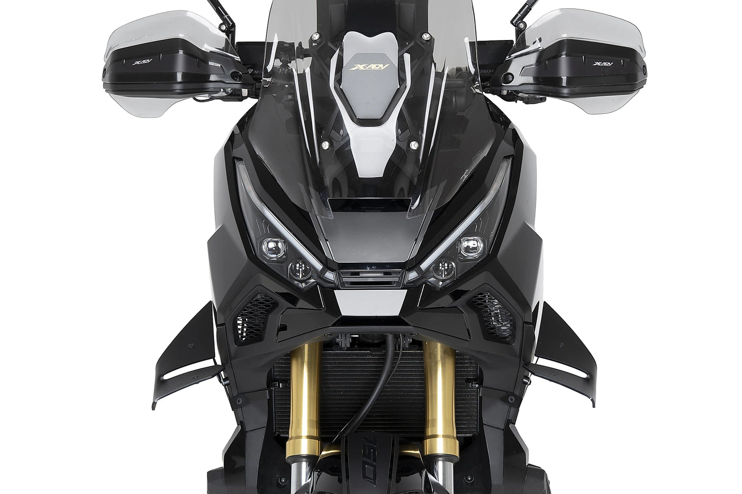 PUIG D12 Spoiler | mit ABE | matt-schwarz | passend für Honda X-ADV - Modelle (2025-2026)
