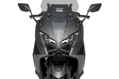 PUIG Downforce Naked Front Spoiler | mit ABE | carbon-look | passend für Yamaha T-MAX 560 / TECH MAX - Modelle (2025-2026)