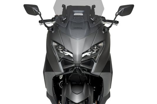 PUIG Downforce Naked Front Spoiler | mit ABE | carbon-look | passend für Yamaha T-MAX 560 / TECH MAX - Modelle (2025-2026)