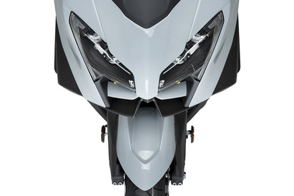 PUIG Downforce Naked Front Spoiler | mit ABE | matt-schwarz | passend für Yamaha T-MAX 560 / TECH MAX - Modelle (2025-2026)