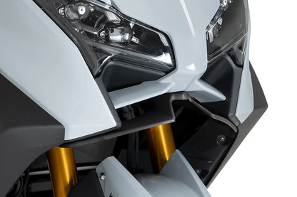 PUIG Downforce Naked Front Spoiler | mit ABE | matt-schwarz | passend für Yamaha T-MAX 560 / TECH MAX - Modelle (2025-2026)