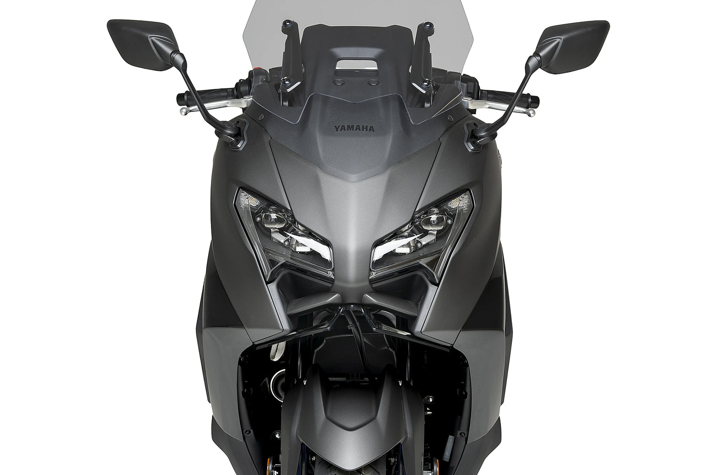 PUIG Downforce Naked Front Spoiler | mit ABE | schwarz | passend für Yamaha T-MAX 560 / TECH MAX - Modelle (2025-2026)