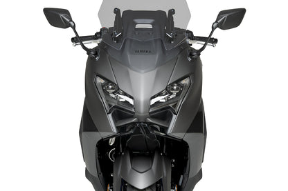 PUIG Downforce Naked Front Spoiler | mit ABE | schwarz | passend für Yamaha T-MAX 560 / TECH MAX - Modelle (2025-2026)