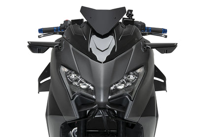 PUIG Downforce Naked Front Spoiler | mit ABE | schwarz | passend für Yamaha T-MAX 560 / TECH MAX - Modelle (2025-2026)