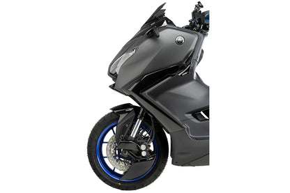PUIG Downforce Naked Front Spoiler | mit ABE | schwarz | passend für Yamaha T-MAX 560 / TECH MAX - Modelle (2025-2026)