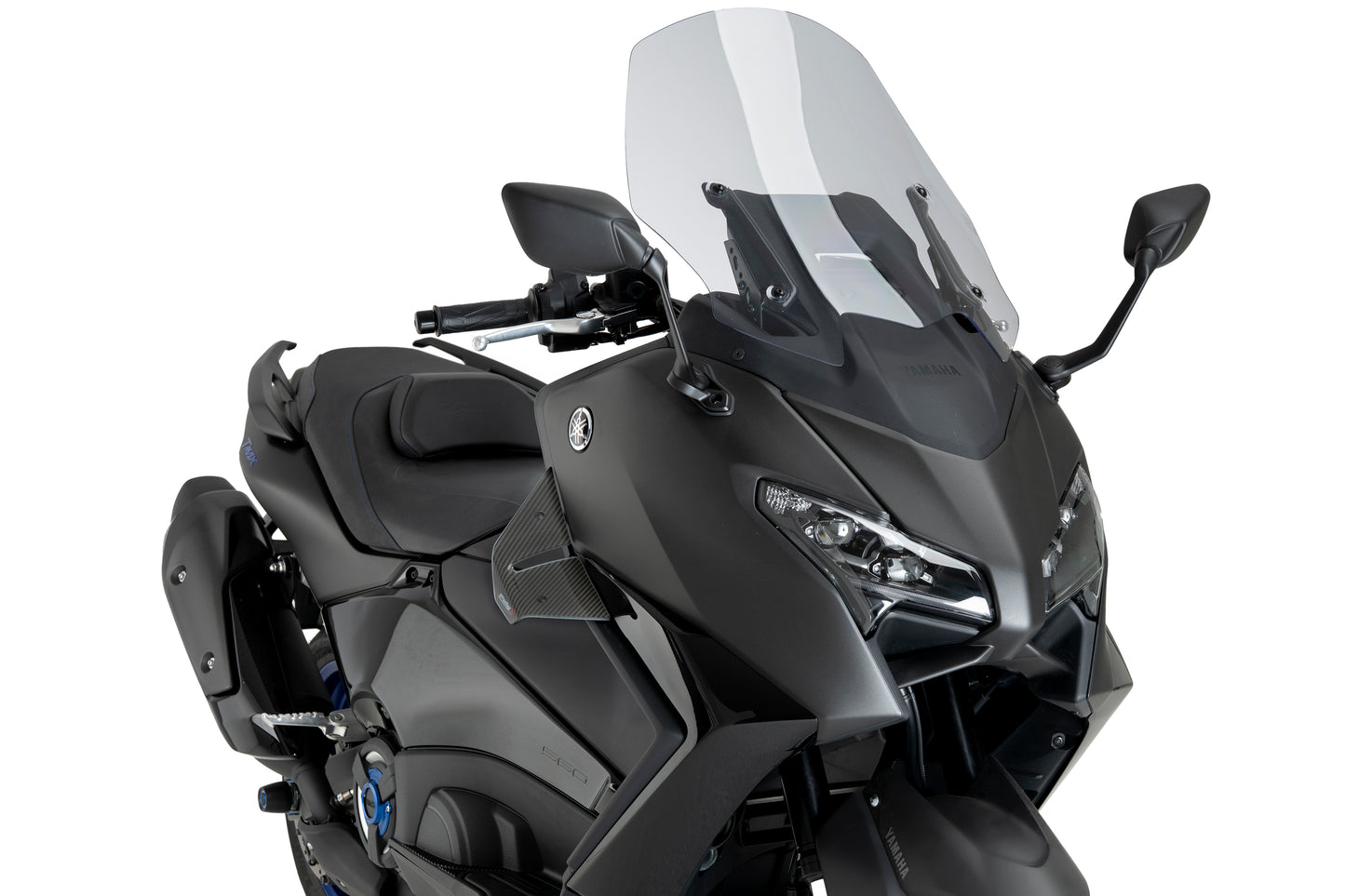 PUIG D12 Spoiler | mit ABE | carbon-look | passend für Yamaha T-Max 560 / TECH MAX - Modelle (2022-2026)