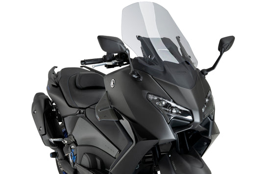 PUIG D12 Spoiler | mit ABE | carbon-look | passend für Yamaha T-Max 560 / TECH MAX - Modelle (2022-2026)