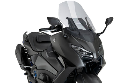 PUIG D12 Spoiler | mit ABE | matt-schwarz | passend für Yamaha T-Max 560 / TECH MAX - Modelle (2022-2026)