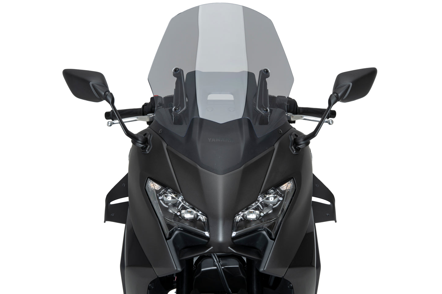 PUIG D12 Spoiler | mit ABE | matt-schwarz | passend für Yamaha T-Max 560 / TECH MAX - Modelle (2022-2026)