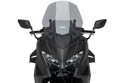 PUIG D12 Spoiler | mit ABE | matt-schwarz | passend für Yamaha T-Max 560 / TECH MAX - Modelle (2022-2026)