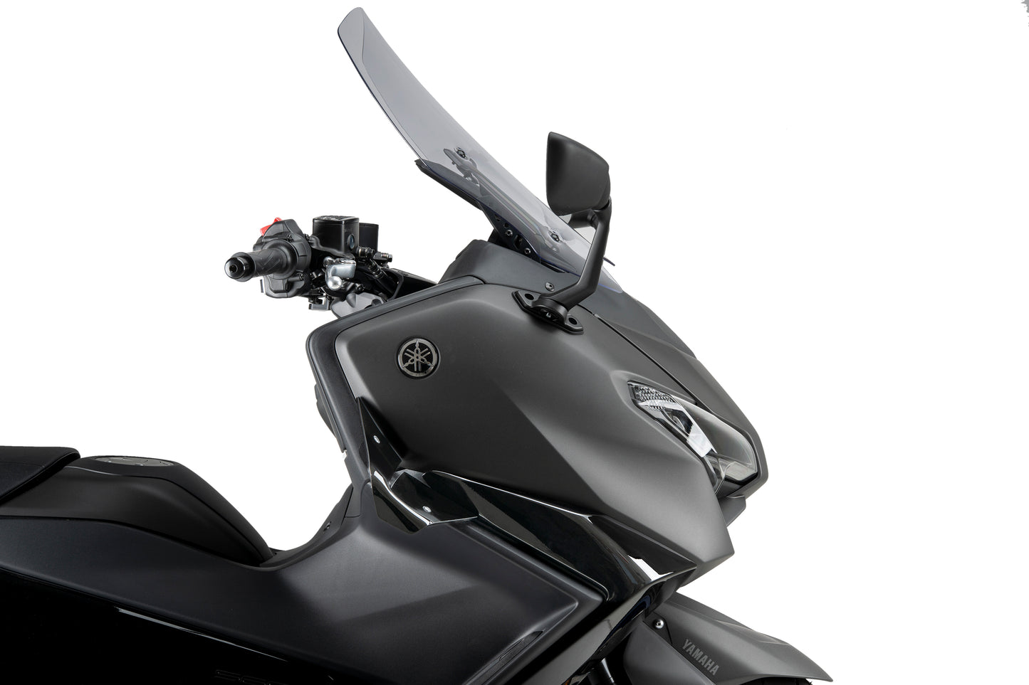 PUIG D12 Spoiler | mit ABE | schwarz | passend für Yamaha T-Max 560 / TECH MAX - Modelle (2022-2026)