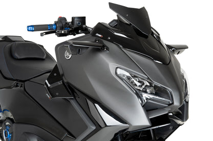 PUIG D12 Spoiler | mit ABE | schwarz | passend für Yamaha T-Max 560 / TECH MAX - Modelle (2022-2026)