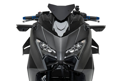 PUIG D12 Spoiler | mit ABE | schwarz | passend für Yamaha T-Max 560 / TECH MAX - Modelle (2022-2026)