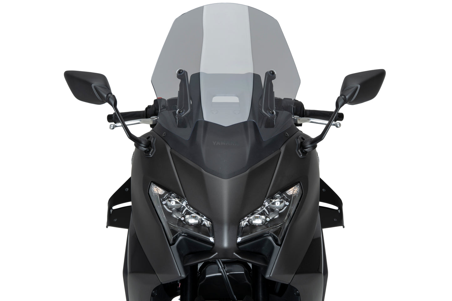 PUIG D12 Spoiler | mit ABE | schwarz | passend für Yamaha T-Max 560 / TECH MAX - Modelle (2022-2026)