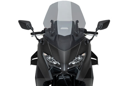 PUIG D12 Spoiler | mit ABE | schwarz | passend für Yamaha T-Max 560 / TECH MAX - Modelle (2022-2026)