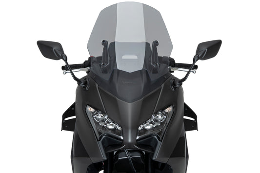 PUIG D12 Spoiler | mit ABE | schwarz | passend für Yamaha T-Max 560 / TECH MAX - Modelle (2022-2026)
