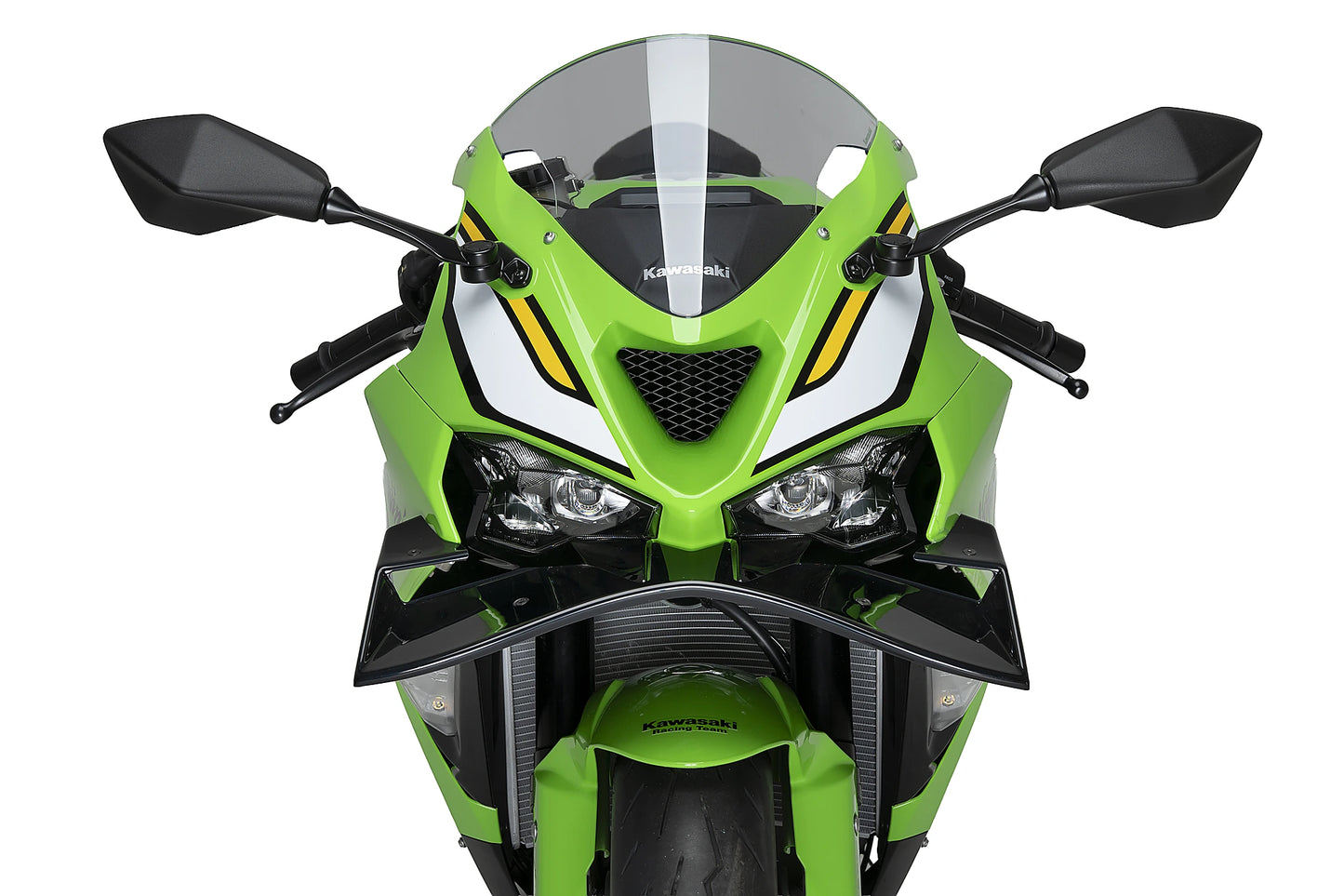 PUIG Frontspoiler GP | mit ABE | schwarz | passend für Kawasaki Ninja ZX-6R - Modelle (2024-2026)