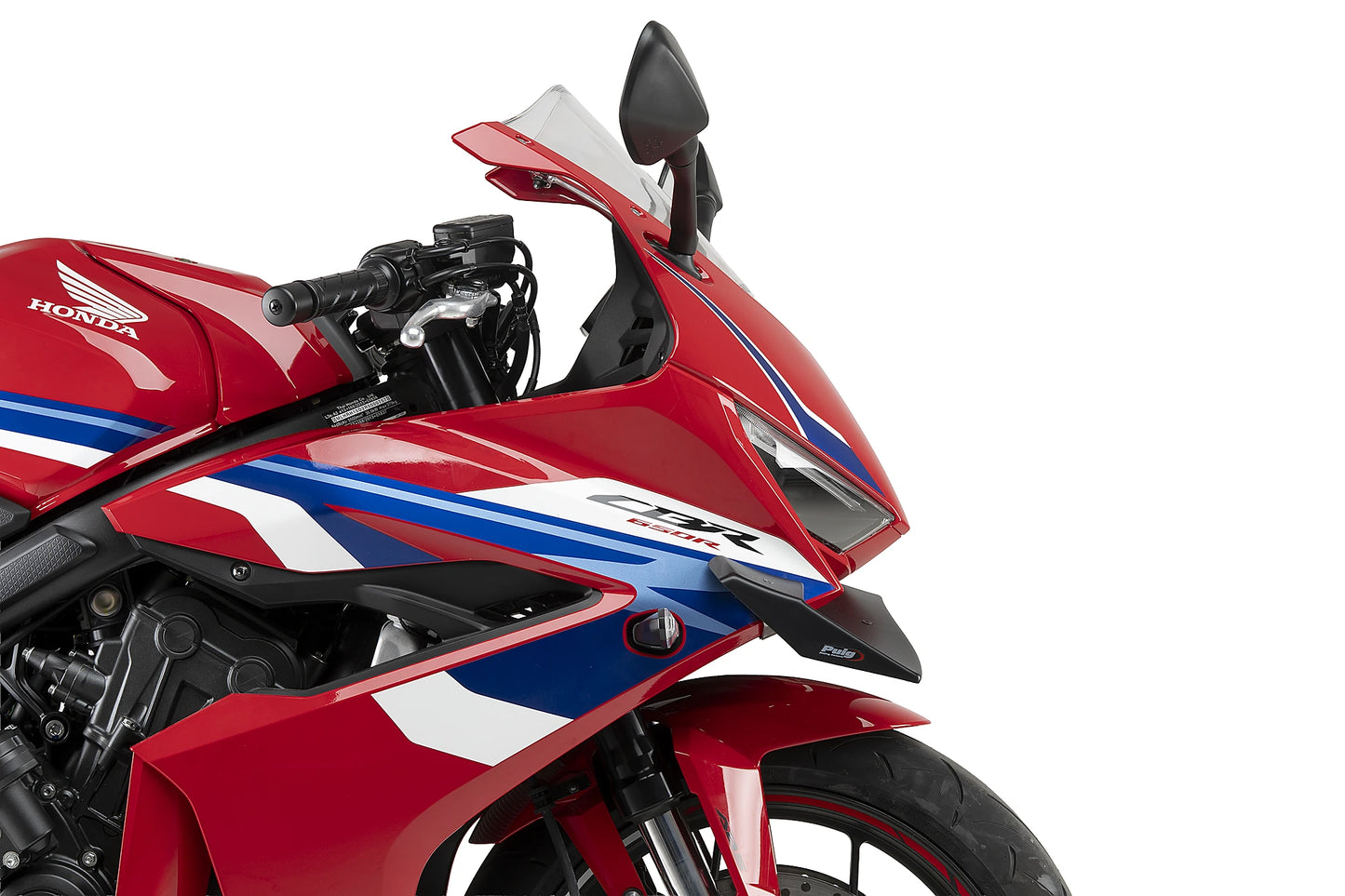 PUIG Frontspoiler GP | mit ABE | matt-schwarz | passend für Honda CBR 650 R / E-Clutch - Modelle (2024-2026)