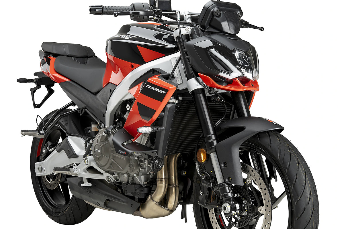 Spoiler PUIG D12 | avec ABE | noir mat | compatible avec les modèles Aprilia Tuono 457 (2025-2026)