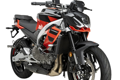 PUIG D12 Spoiler | mit ABE | schwarz | passend für Aprilia Tuono 457 - Modelle (2025-2026)