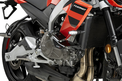 PUIG D12 Spoiler | mit ABE | schwarz | passend für Aprilia Tuono 457 - Modelle (2025-2026)